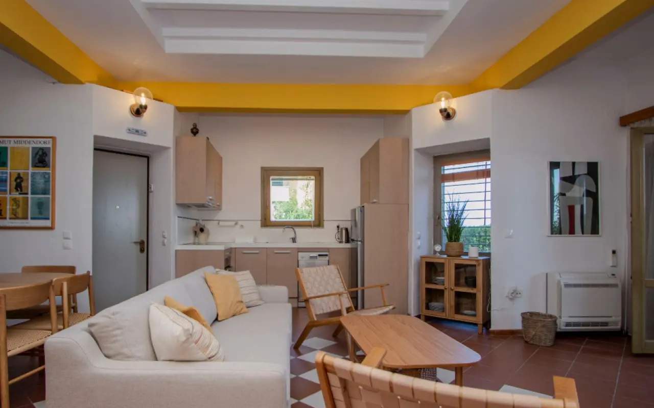 Kitchen and dining area